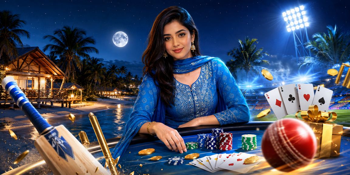 সেন্ট মার্টিনে ঐতিহ্যবাহী পোশাকে ক্রিকেট বেটিং উপভোগকারী